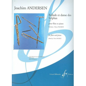 ANDERSEN:BALLADE ET DANSE DES SYLPHES OP.5 FLUTE ET PIANO