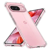 TPU gel ovitek Techsuit Shockproof za Google Pixel 9 - clear