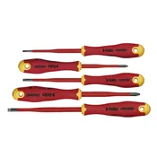 Set dielektricni šrafcigeri Felo Ergonic VDE E-slim SL/PZ 41385398 5 kom