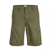 JJ Rebel Muške bermude 12291273, Maslinaste