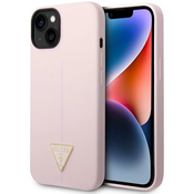 Guess GUHCP14SSLTGU iPhone 14 6,1 purple hardcase Silicone Triangle (GUHCP14SSLTGU)