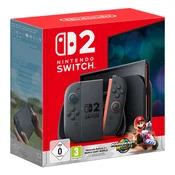 NINTENDO igralna konzola SWITCH 2 LIGHT BLUE/LIGHT RED + igra Mario Kart World