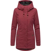 Ragwear Zimska jakna Monadena  vinsko rdeča