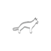 Dog/wolf-shaped biscuit cutter, 10 x 6 cm, stainless steel - Westmark
