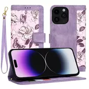 Etui Techsuit FlipCraft za iPhone 14 Pro Max - mysterious purple