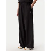 Tommy Jeans Spodnji del trenirke DW0DW22951 Črna Relaxed Fit