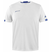 Moška majica Babolat  Play Crew Neck Tee Men White/White XXL