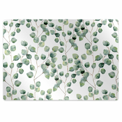 Decormat Podloga za zaščito tal Branches with leaves 120x90 cm 2 cm