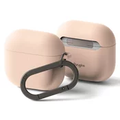 Ringke SILIKONSKI OVITEK RINGKE ZA APPLE AIRPODS 4 ROZA SAND ZAŠČITA, (22006511)