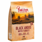 Purizon Black-Angus govedina s puranom Adult - brez žit - 4 kg (4 x 1 kg)