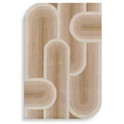 Luxury Living Room Carpet Ivory - Various Sizes