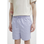 Bombažne kratke hlače Dickies vijolična barva