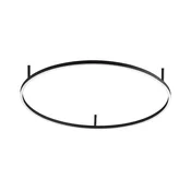 Ideal Lux - LED Stropna svetilka ORACLE S LED/53W/230V 2700K pr. 90 cm črna