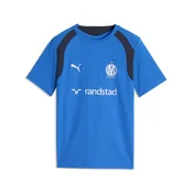PUMA Olympique de Marseille Training Jersey Youth, Clothing, Royal/Deep Navy, 9-10Y