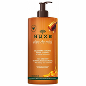Nuxe Mehčalni gel za prhanje za telo in obraz Reve de Miel (Face and Body Ultra Rich Clean sing Gel) 750