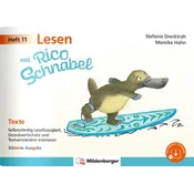 Lesen mit Rico Schnabel, Heft 11: Texte - silbierte Ausgabe