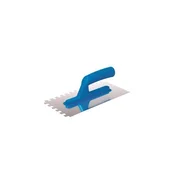 Ostatní Lopatica Euro tools 131051Q Stainless steel trowel, tooth 10x10 mm, 270 mm, plastic handle