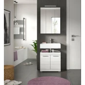 MID.YOU Kopalnica Scout, Bela, 2-Delna, Z Osvetlitvijo