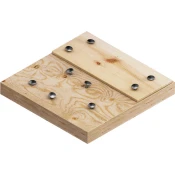 6-delni komplet listov za vbodno žago Robust Line Wood and Metal s T-vpenjalnim steblom Progressor