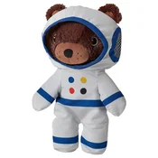 AFTONSPARV Plišasta igrača astronavt, medved, 28 cm