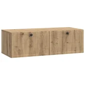 Vidaxl Omarica za TV, ki jo lahko montiraš na steno Artisan hrast