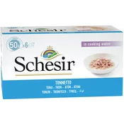 SCHESIR Konzerva za macke multipack, tunjevina, 6x50g