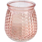 Repelentna sveča Citronella, roza, 160 g , 10 x 10cm
