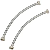 shumee Fleksibilen priključek 1/2” za pipe 40 CM, komplet 2 kosov