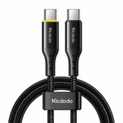 Mcdodo CA-3461 USB-C/USB-C Cable PD 100W, 1.8m (black)