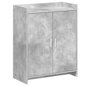 vidaXL omara za čevlje Betonsko siva 73,5 x 36 x 92 cm Inženirski les