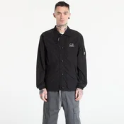 Jakna C.P. Company Chrome-R Zipped Lens Overshirt Black L