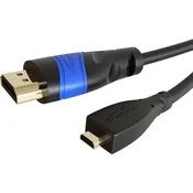 slomart KabelDirekt Micro HDMI na HDMI kabel, 5m - 4K@60Hz