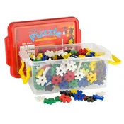 Mega puzzle konstruktor 350 elemenata u plasticnoj kutiji