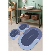 Lessentiel Maison Set 3 prostirke za kupatilo Šareni