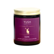 shumee Lila - dišeča sojina sveča BREZ cvetličnih arom - yush - 180 ml