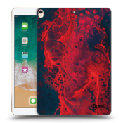 Silikonski prozorni ovitek za Apple iPad Pro 10.5 2017 (2. gen) - Organic red