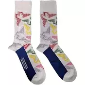 Paul McCartney Wings Logos White 40-45 Nogavice