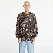 Majice A BATHING APE Tree Edge Camo Relaxed Fit Ls Tee UNISEX Brown L