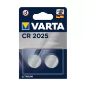 Baterija tipa button VARTA CR2025 2 06025101402