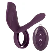 SuperLove RC Couples Dual Pleasure Vibrator Purple