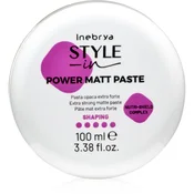 Inebrya Style-In Power Matt Paste krema za lase 100 ml unisex