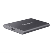 Samsung - Vanjski prijenosni disk Samsung T7 SSD, 1 TB, sivi