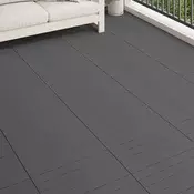 vidaXL Tla za teraso 6 pcs Siva 60 x 30 cm WPC