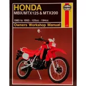 Honda MBX/MTX125 & MTX200 (83 - 93)