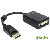 Delock Adapter DisplayPort (moški) za DVI 24 5 (ženski), črn