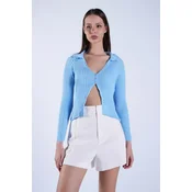 Trend Alacati Stili Ženski kardigan Alc-X15128, Plavi