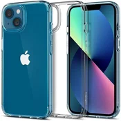 Spigen Ovitek Spigen Ultra Hybrid za iPhone 13 mini - prozoren