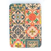 Viter ogledalce cork floral design ( L-855_14 )