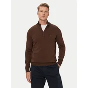 Aeronautica Militare Pulover 262MA1670UL00506 Rjava Regular Fit