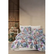 Lessentiel Maison Set Prekrivac i jastucnica Lotus, 160x230 cm, Šareni